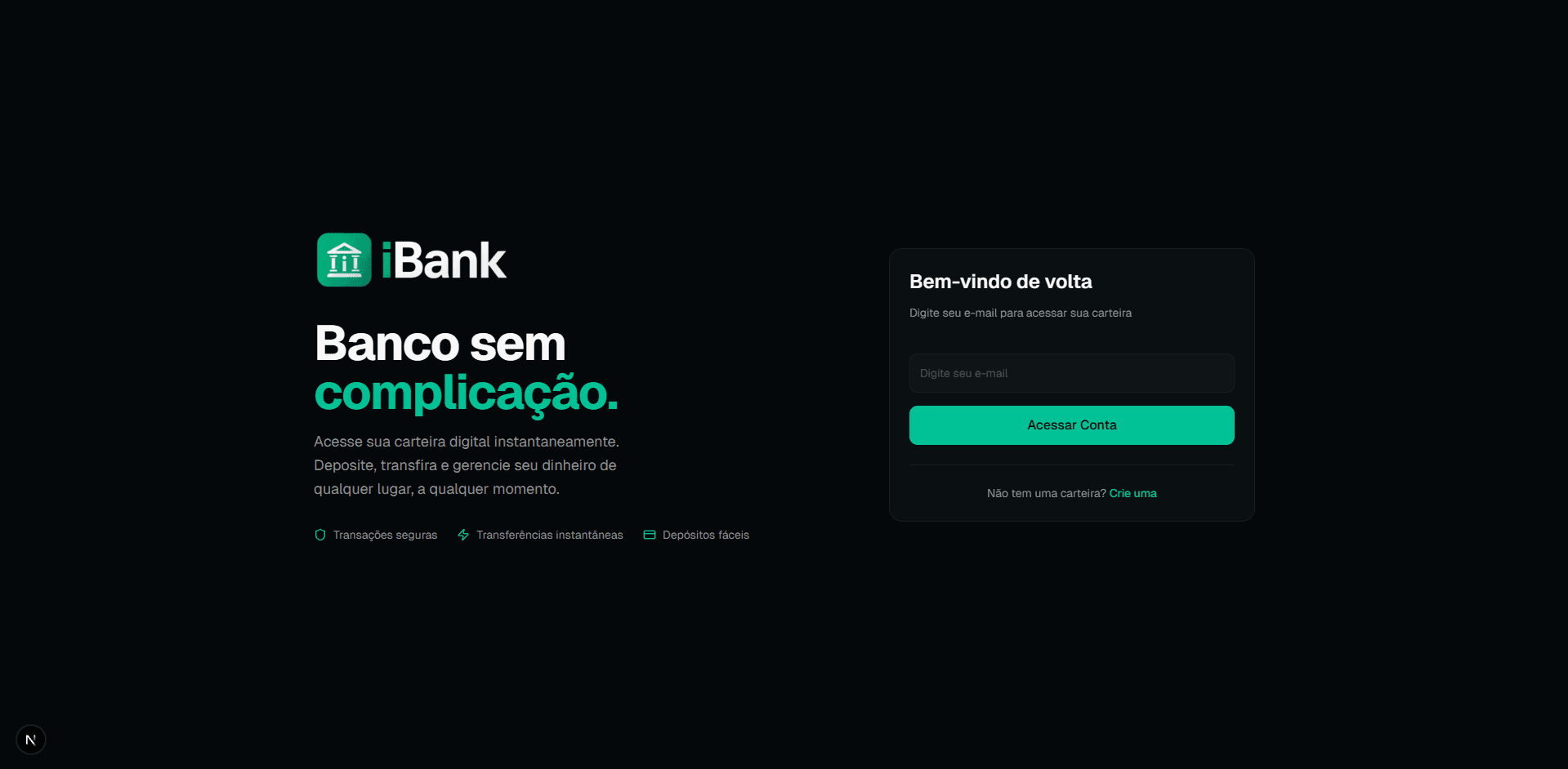 IBank screenshot 1